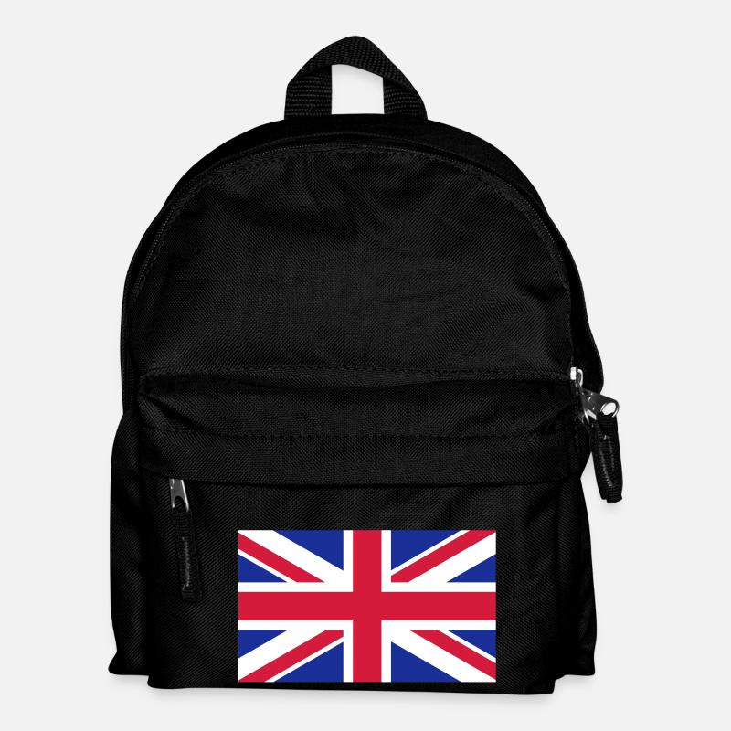 drapeau_royaume_uni - Kinder Rucksack - Schwarz