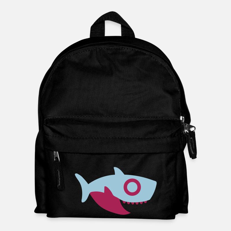 Baby Shark - Kinder Rucksack - Schwarz