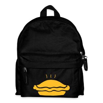 pie - Kinder Rucksack - Schwarz - Vorne