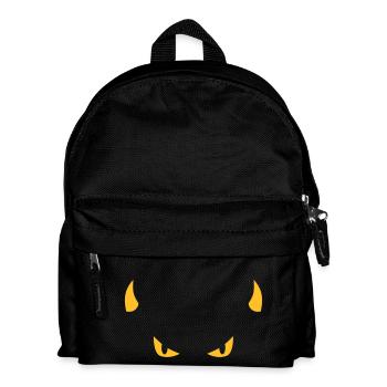 devil face - Sac à dos Enfant - noir - Devant