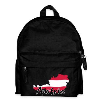 Austria - Kids' Backpack - black - Front