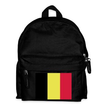 Belgian Flag - Kids' Backpack - black - Front