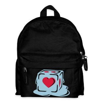 With Heart - Kinder Rucksack - Schwarz - Vorne