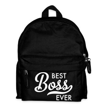 Meilleur boss du monde - Sac à dos Enfant - noir - Devant