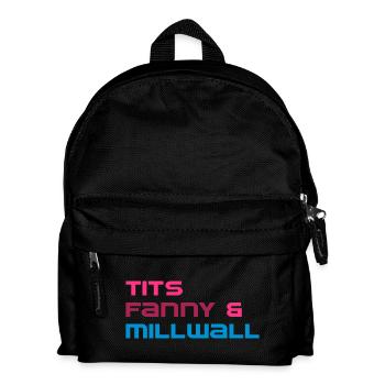 Millwall Fan Shirt Male - Kids' Backpack - black - Front