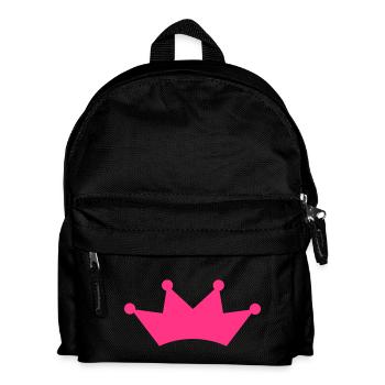 crown - Kinder Rucksack - Schwarz - Vorne