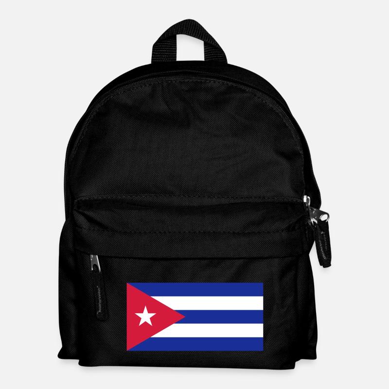 cuba flag - Kinder Rucksack - Schwarz