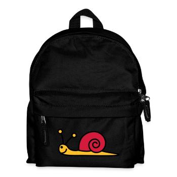 schnecke_3c - Sac à dos Enfant - noir - Devant