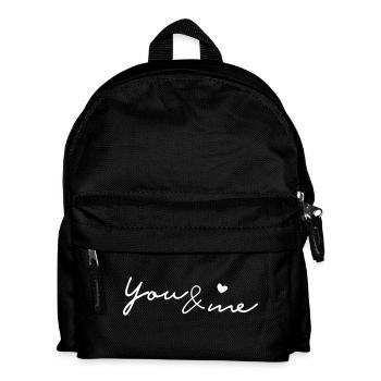 you&me - Kinder Rucksack - Schwarz - Vorne
