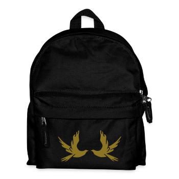 la colombe - Sac à dos Enfant - noir - Devant