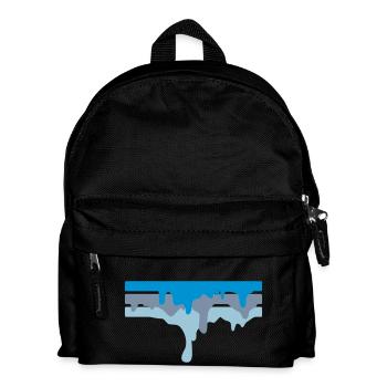 100 % Graffiti Color DRIPS - Sac à dos Enfant - noir - Devant