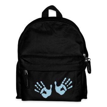 Hands - Hände - Kinder Rucksack - Schwarz - Vorne
