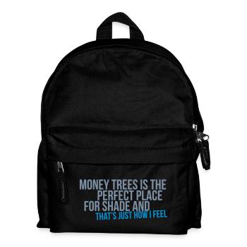 money trees is the perfect place for shade - Kids' Backpack - black - Front