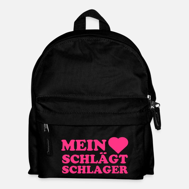 Snapback Cap - Kinder Rucksack - Schwarz