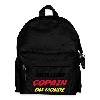 MEILLEUR COPAIN DU MONDE - Sac à dos Enfant - noir - Devant