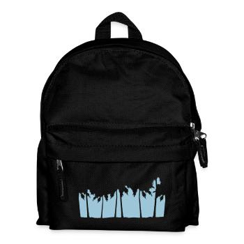 Palm Trees Island Trees Beach Holiday Sea Travel Holidays - Kids' Backpack - black - Front