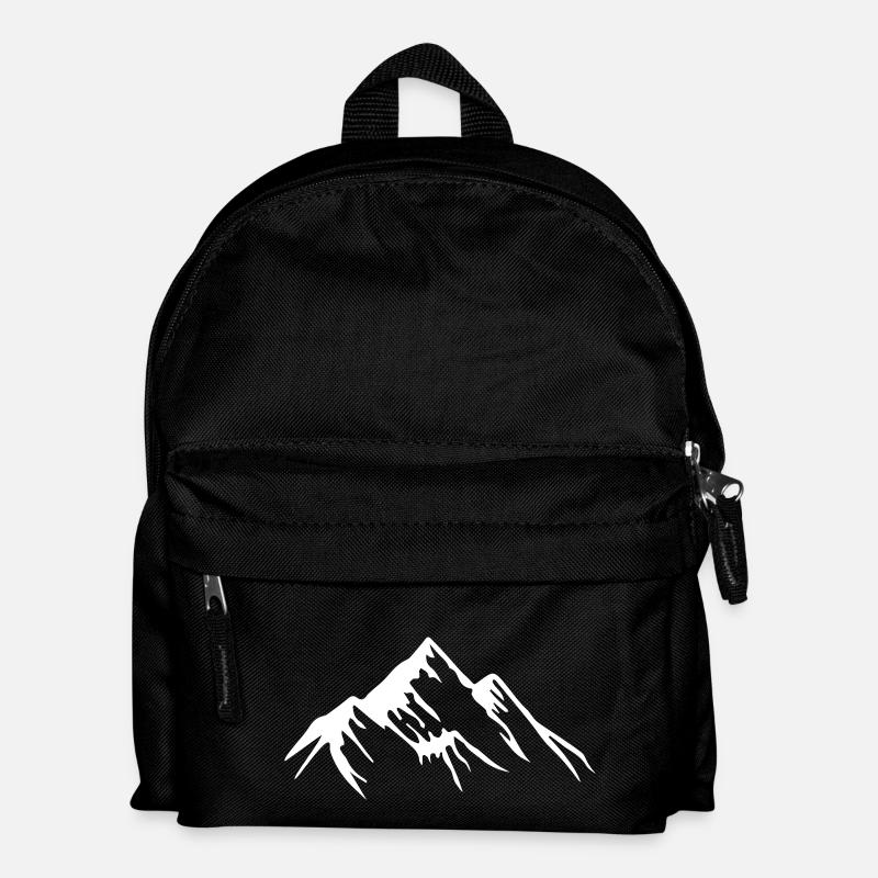 berge - Kinder Rucksack - Schwarz