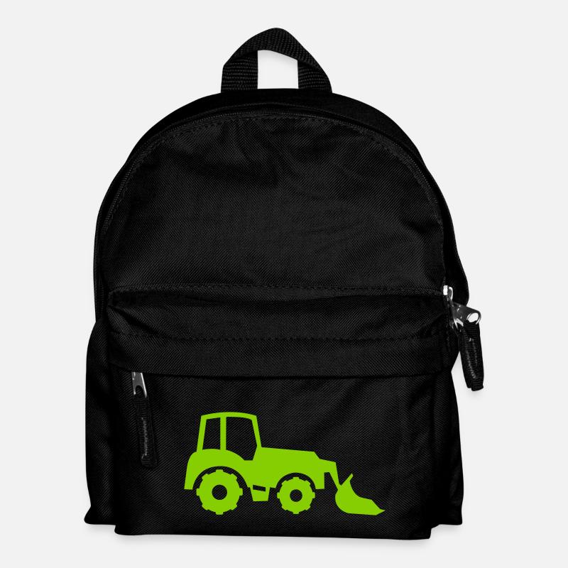 bagger - Kinder Rucksack - Schwarz