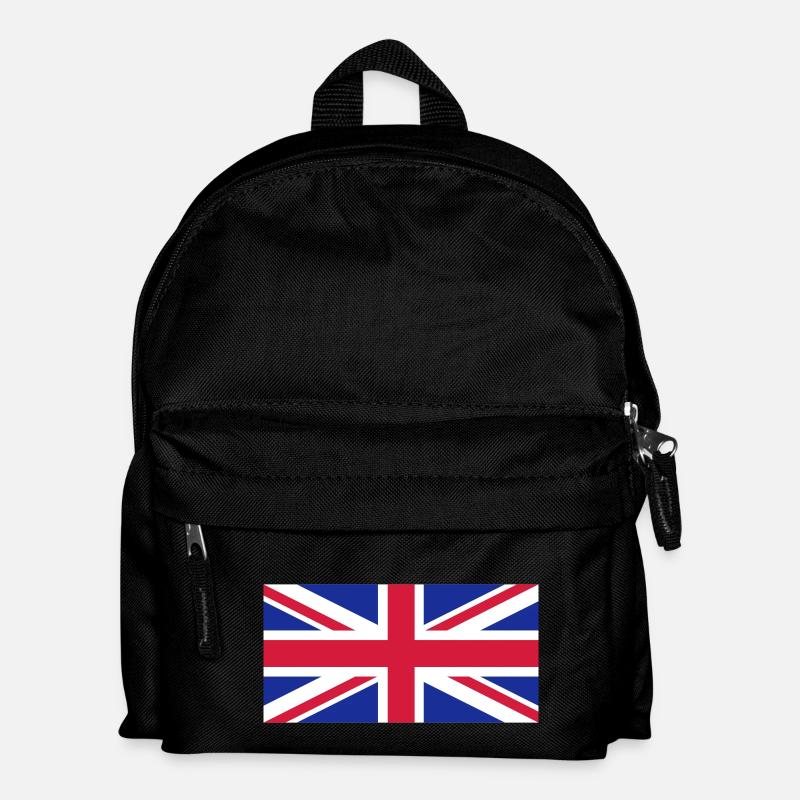 union jack - Kinder Rucksack - Schwarz