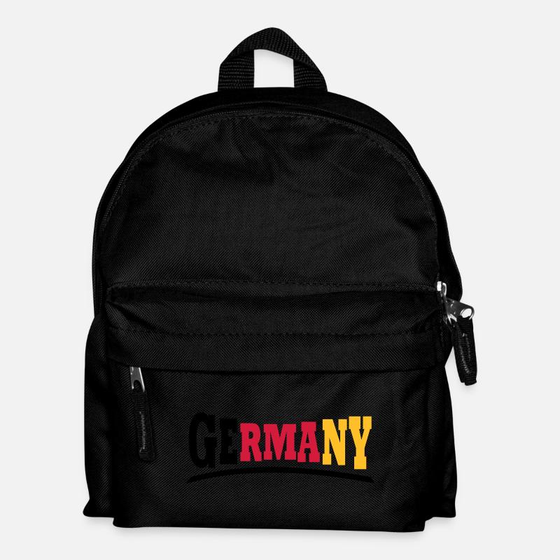 Germany - Kinder Rucksack - Schwarz