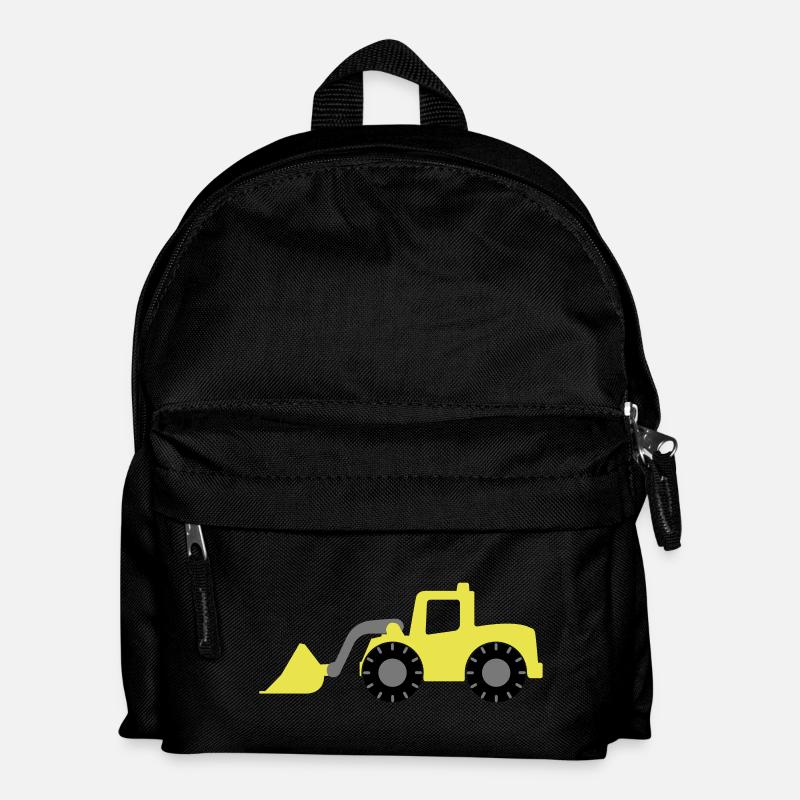 bagger - Kinder Rucksack - Schwarz