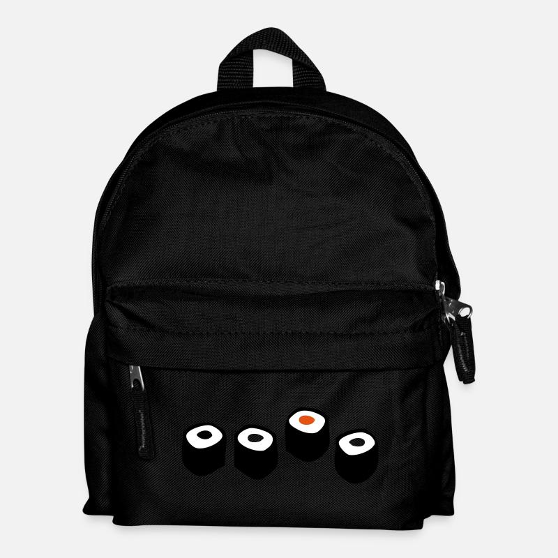 Sushi Rolls - Kids' Backpack - black