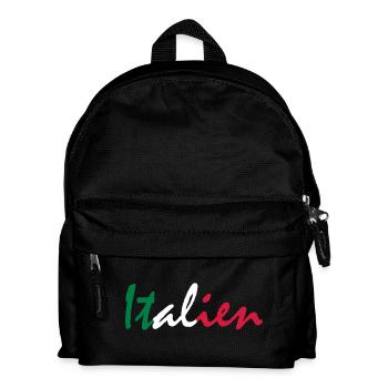 italy - Kids' Backpack - black - Front