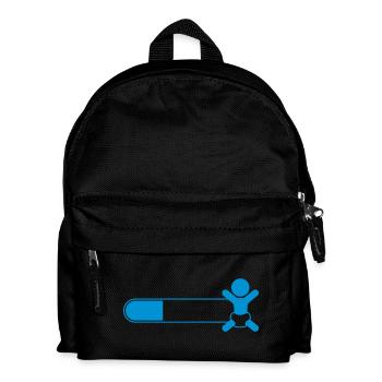 Baby Loading - Kinder Rucksack - Schwarz - Vorne