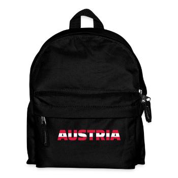 Austria - Kids' Backpack - black - Front