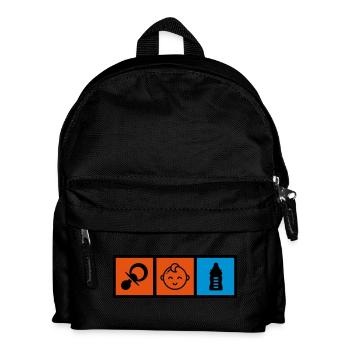 Nursery Nurse Kinderpflegerin Puéricultrice Baby - Kids' Backpack - black - Front