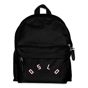 Oslo - Kinder Rucksack - Schwarz - Vorne