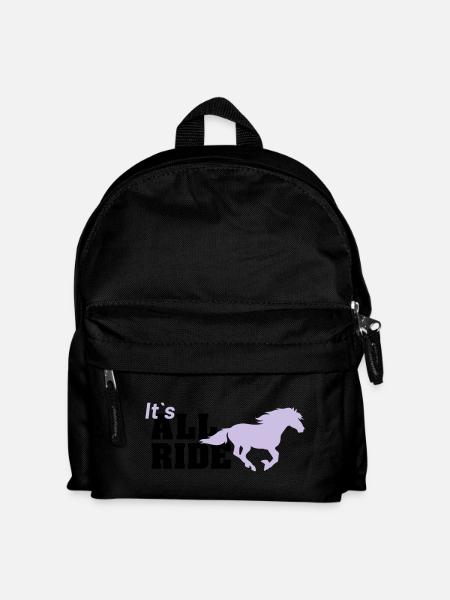 all ride - Kinder Rucksack - Schwarz