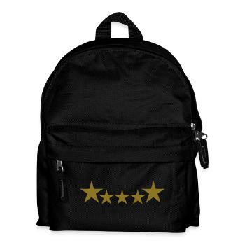 armée étoiles - Sac à dos Enfant - noir - Devant