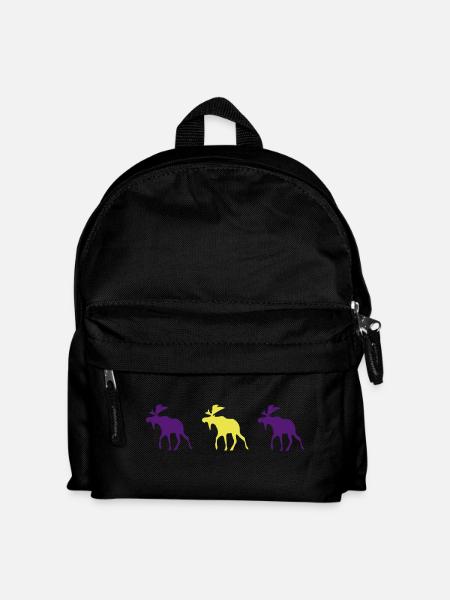 Schweden - Kinder Rucksack - Schwarz
