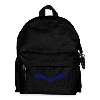 bat II 1c - Kinder Rucksack - Schwarz - Vorne