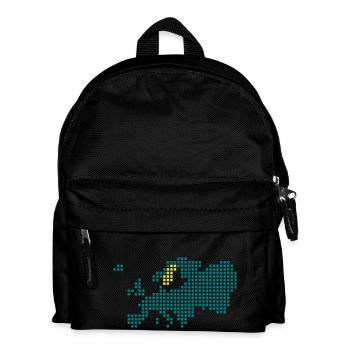 Schweden - Kinder Rucksack - Schwarz - Vorne