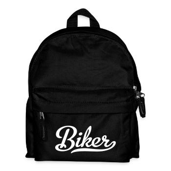 Biker - Kids' Backpack - black - Front