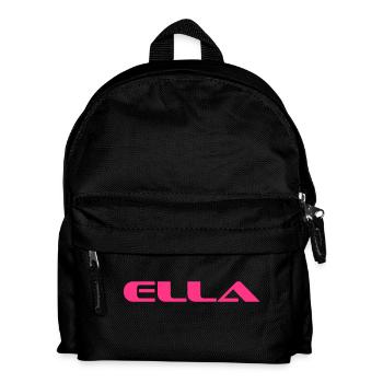 Ella Name Gift - Kids' Backpack - black - Front