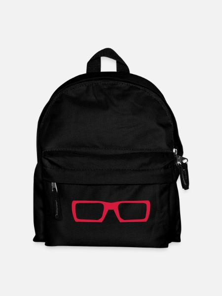 9102 futuristische Sonnenbrille - Kinder Rucksack - Schwarz