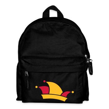 Karneval - Kinder Rucksack - Schwarz - Vorne