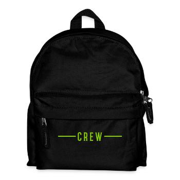 Crew stroke - Kids' Backpack - black - Front