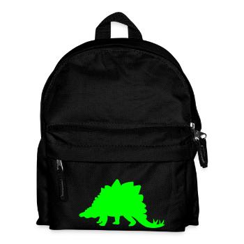dino - Kinder Rucksack - Schwarz - Vorne