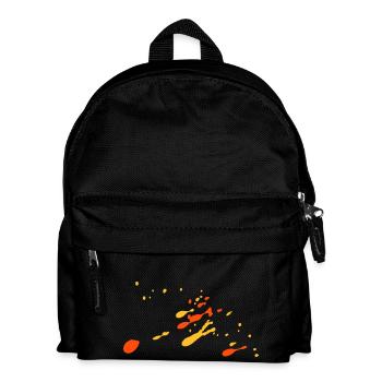 Spritzer - Kinder Rucksack - Schwarz - Vorne