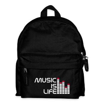 music is life equalizer r FR - Sac à dos Enfant - noir - Devant