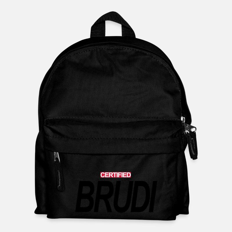 CERTIFIED BRUDI - Kinder Rucksack - Schwarz