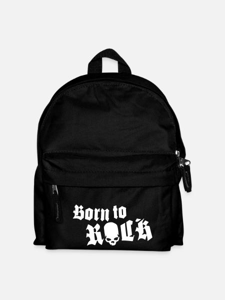 born_to_rock_skull_1c - Sac à dos Enfant - noir
