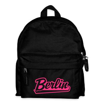 berlin - Kids' Backpack - black - Front