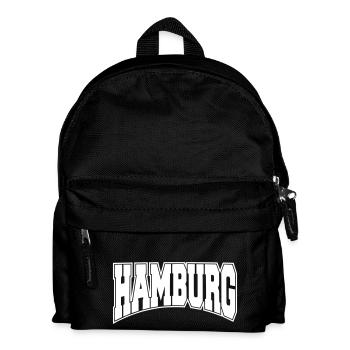 Hamburg College - Kinder Rucksack - Schwarz - Vorne