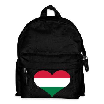 Hungary - Kids' Backpack - black - Front