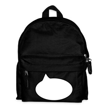 Balloon / / cartoon / / saying / / do statement - Kids' Backpack - black - Front